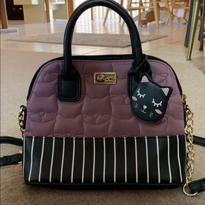 Betsy Johnson Cat Purse